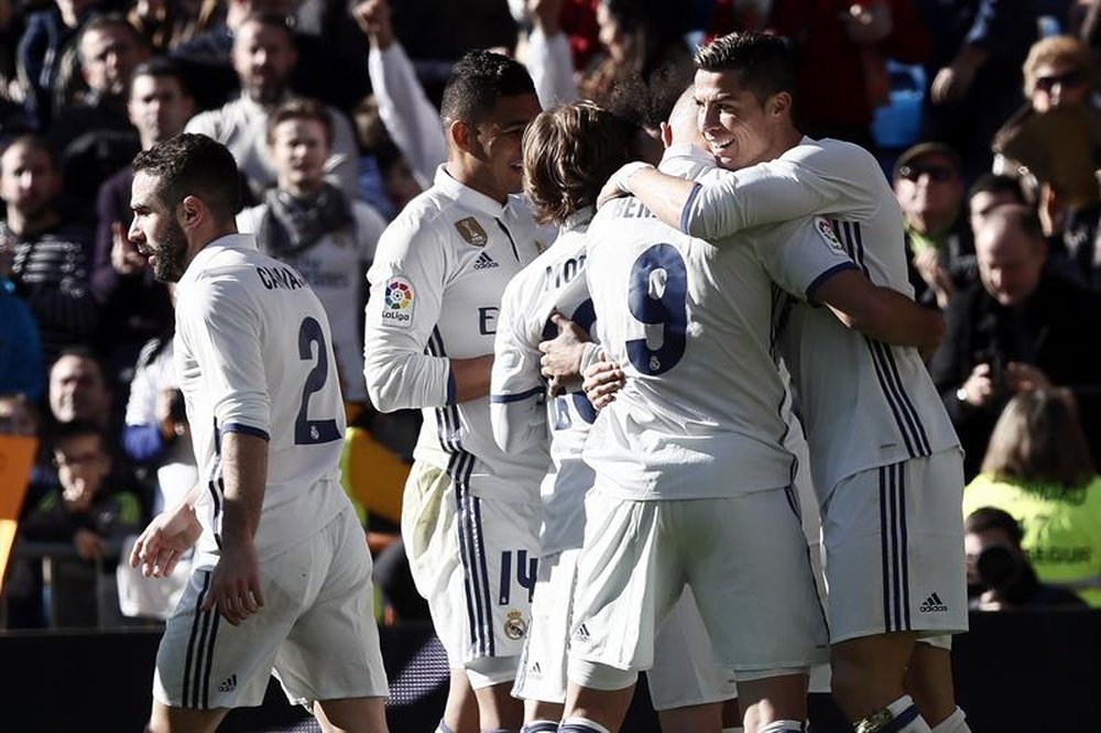 El Real Madrid busca una victoria más que importante ante el Málaga. EFE