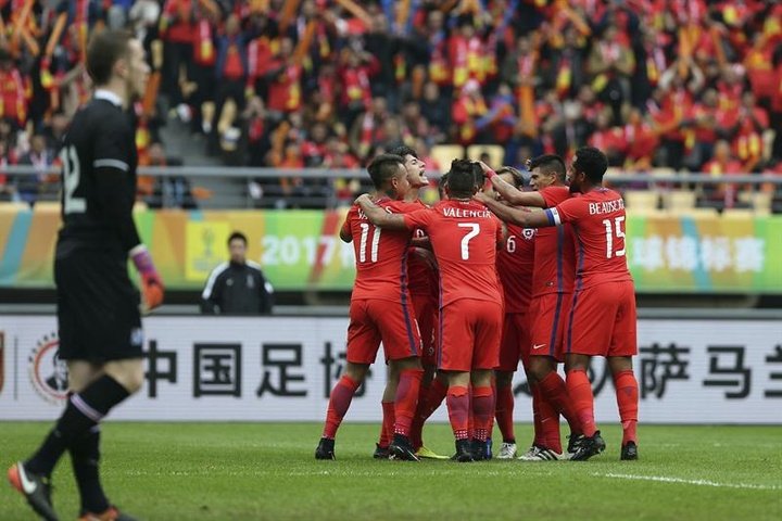 Chile tumba a Islandia y se proclama vencedor de la primera China Cup