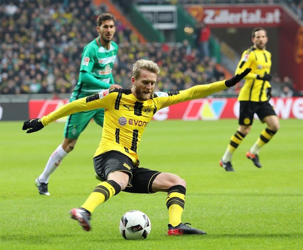André Schürrle llegó al Borussia Dortmund en el curso 2016-17. EFE/EPA