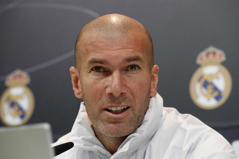 Zidane no se fía del rival y espera un partido complicado ante el Espanyol. EFE