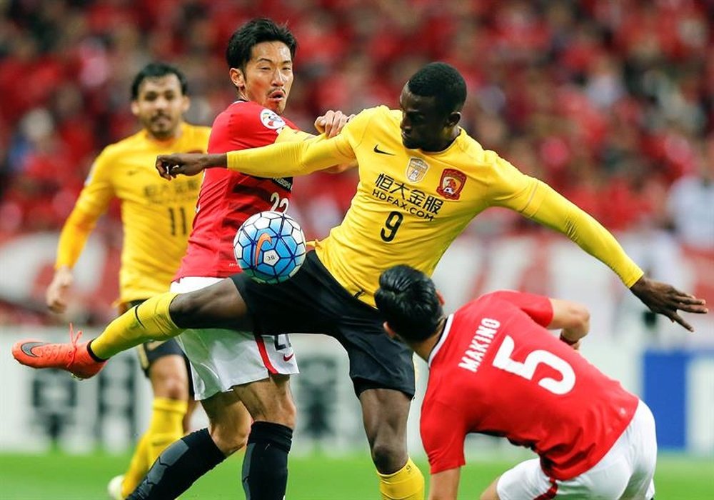 El Guangzhou Evergrande quiere olvidarse de los jugadores extranjeros. EFE