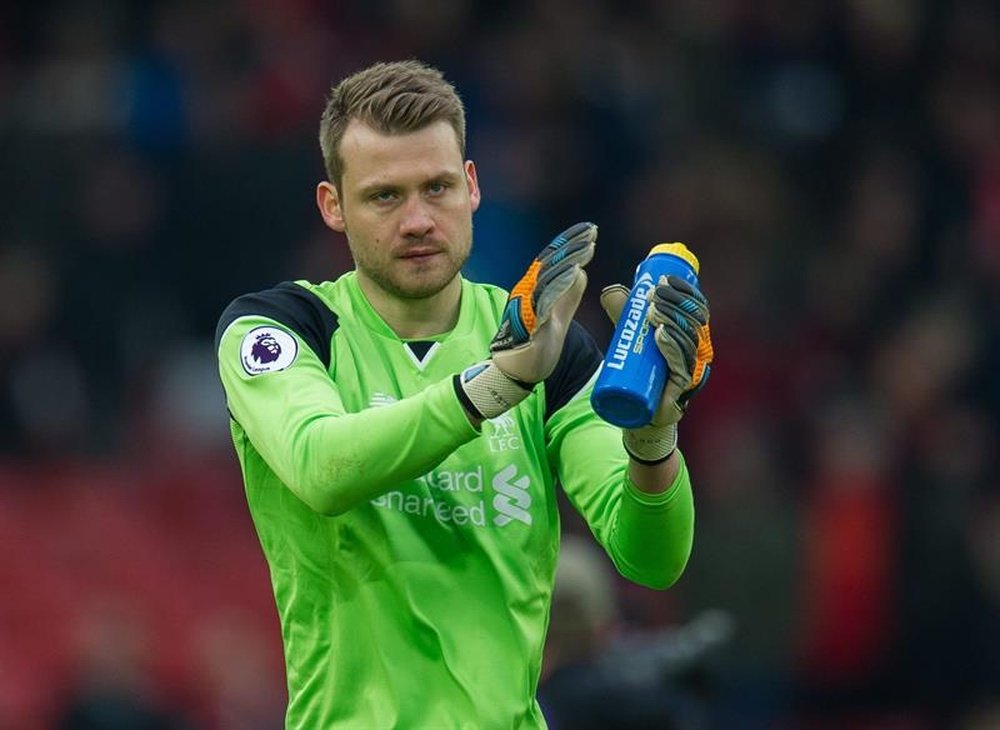 Mignolet is currently Liverpool's second choice keeper. EFE/EPA/Archive