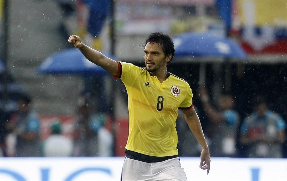 El jugador colombiano se mostró feliz por estar con su selección EFE/Archivo