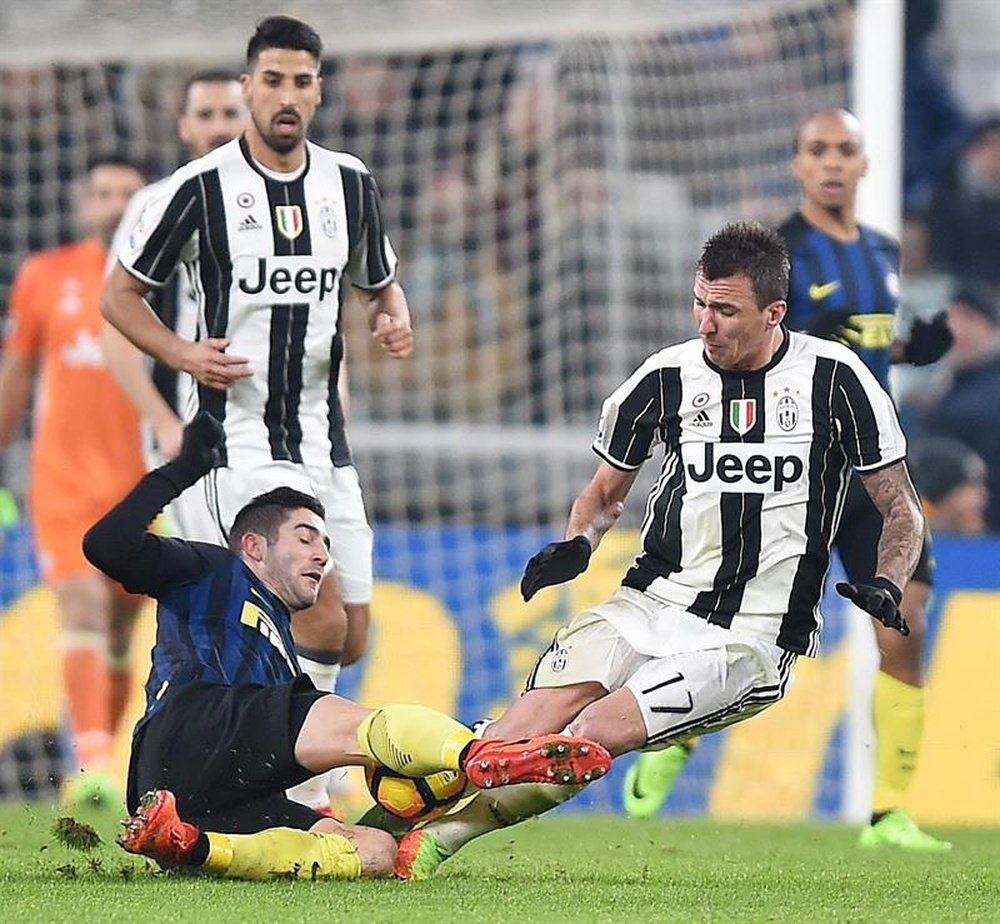 La Juventus, cargada de moral para el partido del fin de semana tras su triunfo en Europa. EFE/EPA