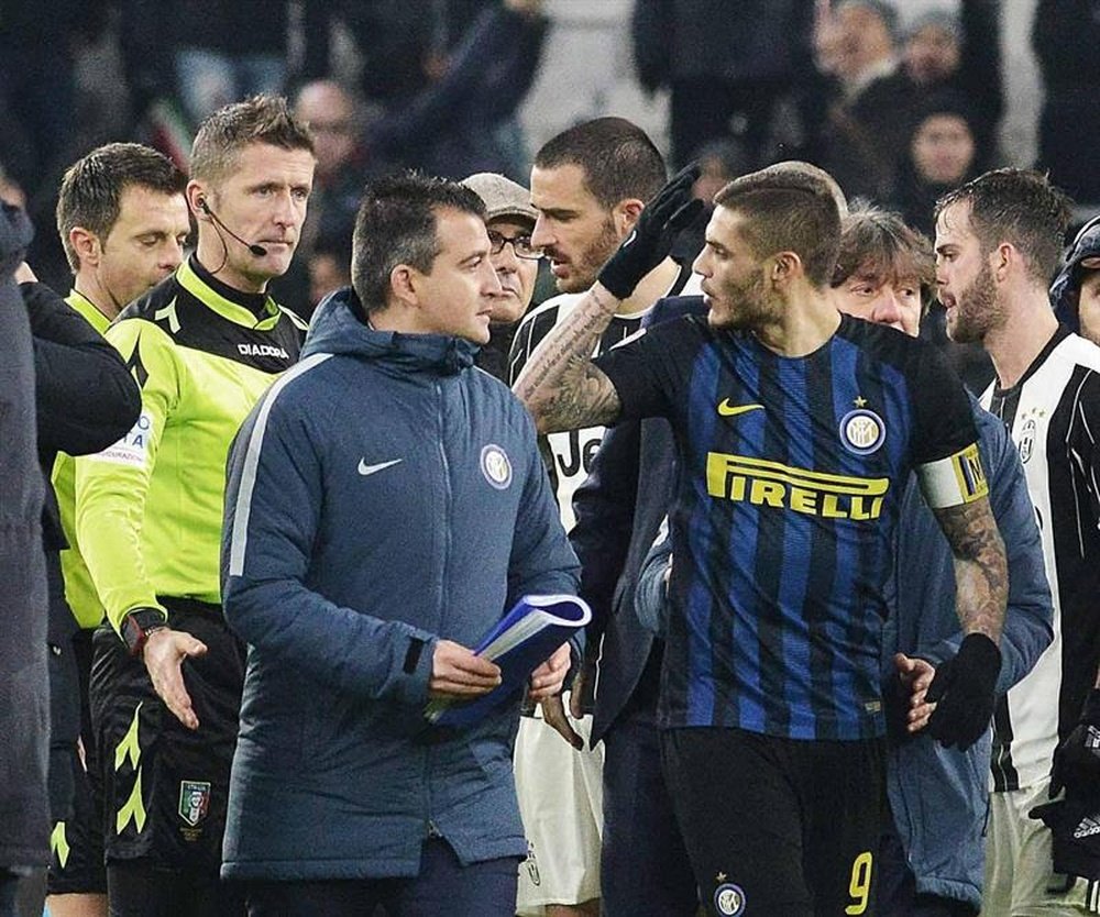 Inter e Icardi, sancionados. EFE