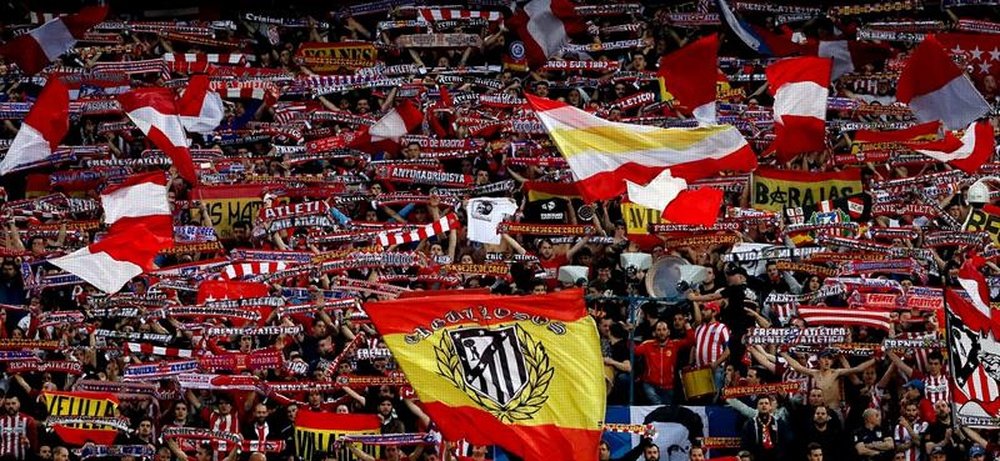 El Atlético quiere sacar un buen resultado en la ida. EFE/Archivo
