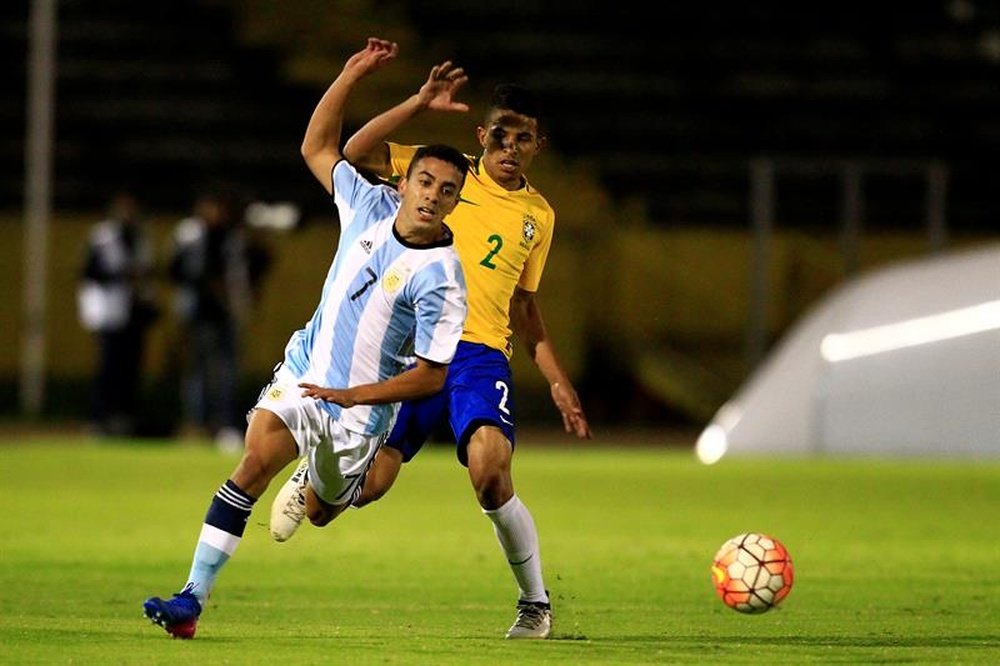 El preparador físico de la Selección Argentina Sub 20 se vio envuelto en un polémico incidente. EFE