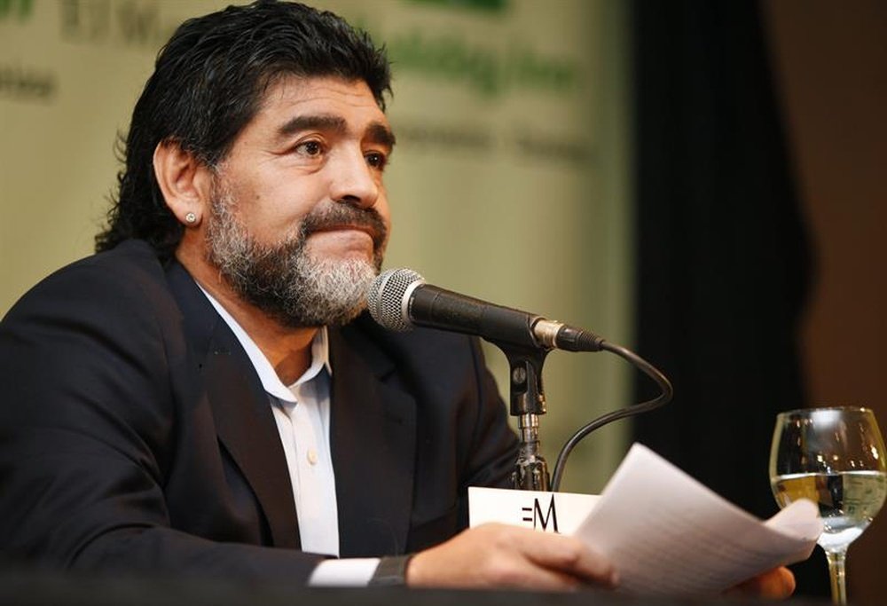 Maradona está sendo investigado por suposta agressão. EFE