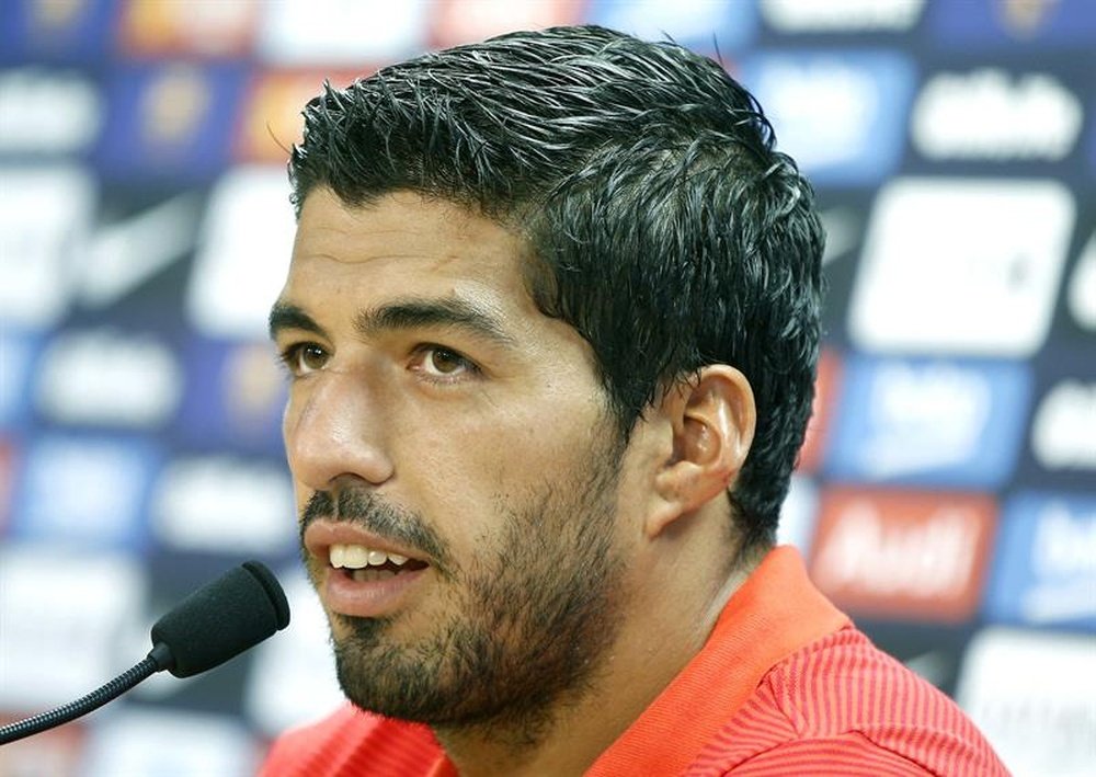 Suárez habló sobre su expulsión en las semifinales de Copa. EFE