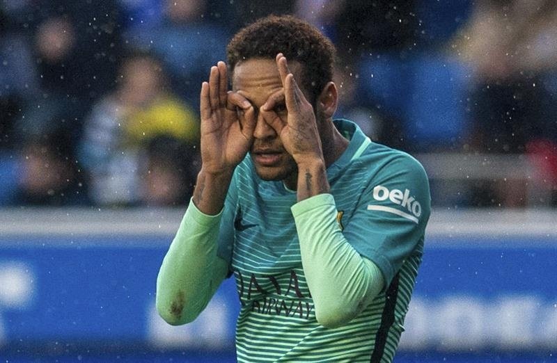 Neymar está confiante na volta contra o PSG. EFE