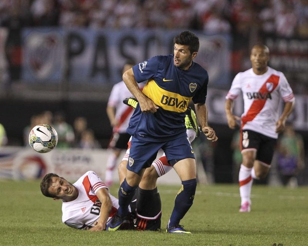 El jugador de Independiente se medirá a los 'xeneizes'. EFE/Archivo