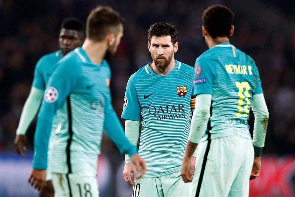L'Argentin Lionel Messi, le 14 février 2017, à Paris. AFP