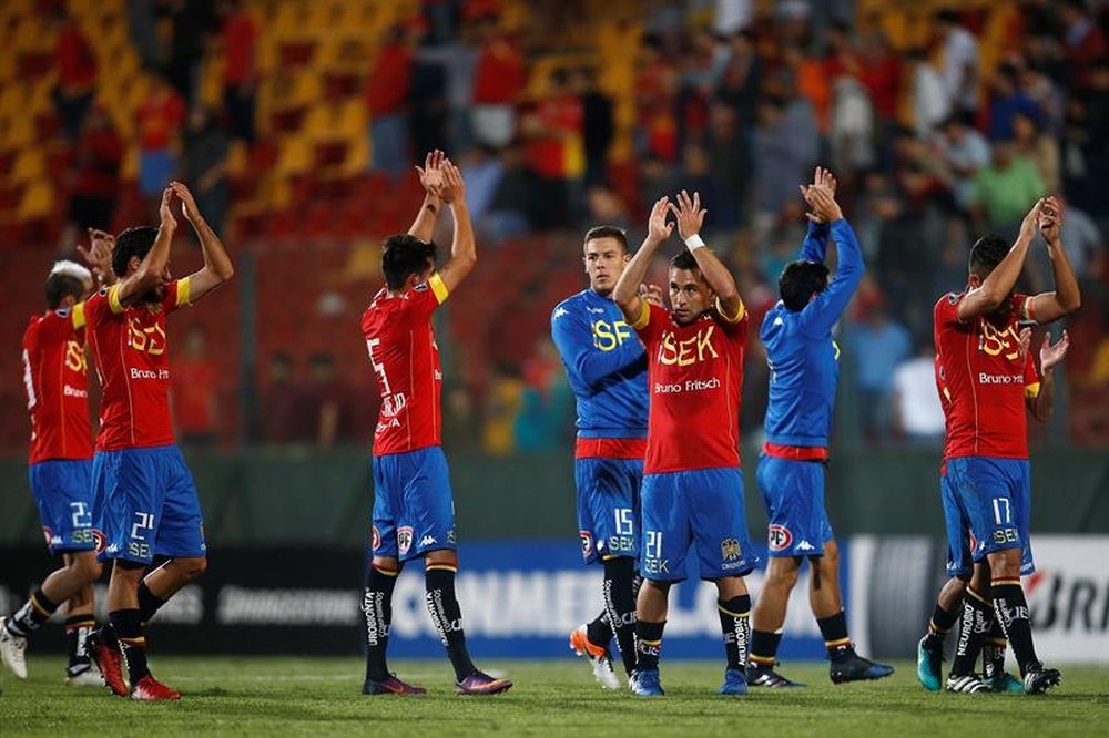 Unión Española venció por 0-1 a Huachipato. EFE/Archivo