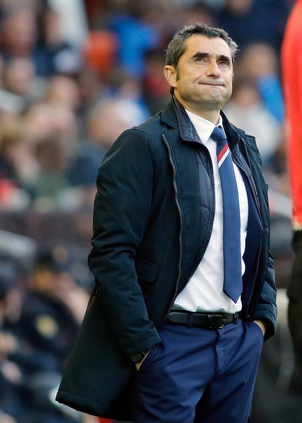Valverde ya es el técnico que más partidos le ha dirigido al Athletic. EFE