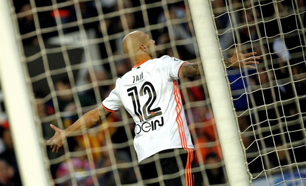Simone Zaza has been on fine form for Valencia after an unfortunate Premier League spell. EFE