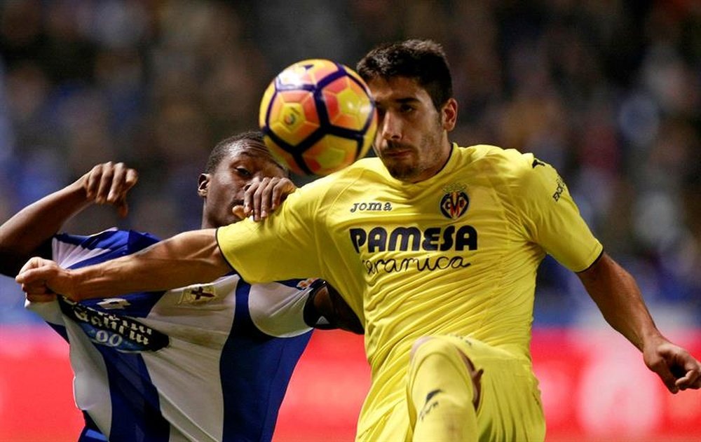 El Villarreal pierde a José Ángel durante tres semanas. EFE/Archivo