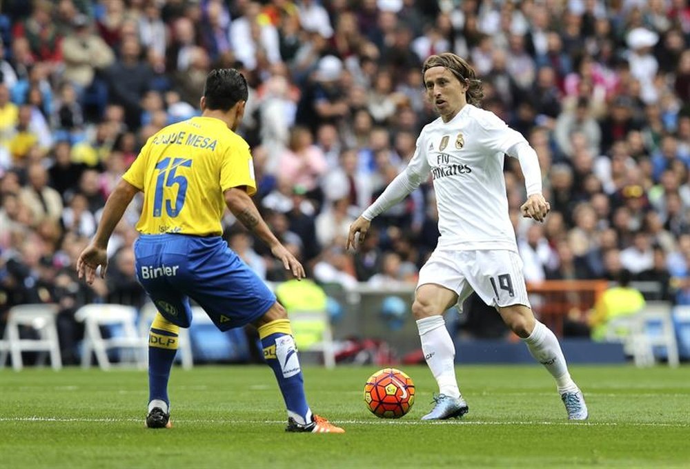 Luka Modric devrait atteindre les 200 matches ce dimanche soir. EFE