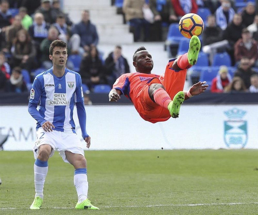 Erik Morán refuerza la plantilla del AEK de Atenas. EFE/Archivo