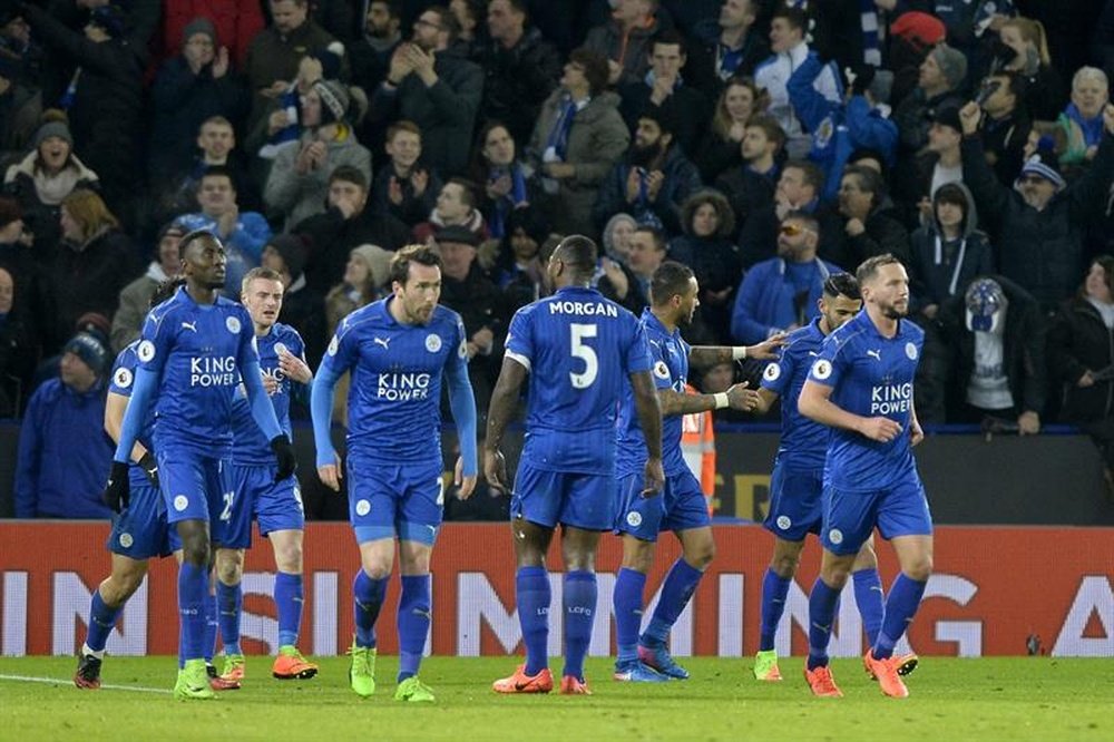 Leicester players have been criticised lately. EFE/Archivo
