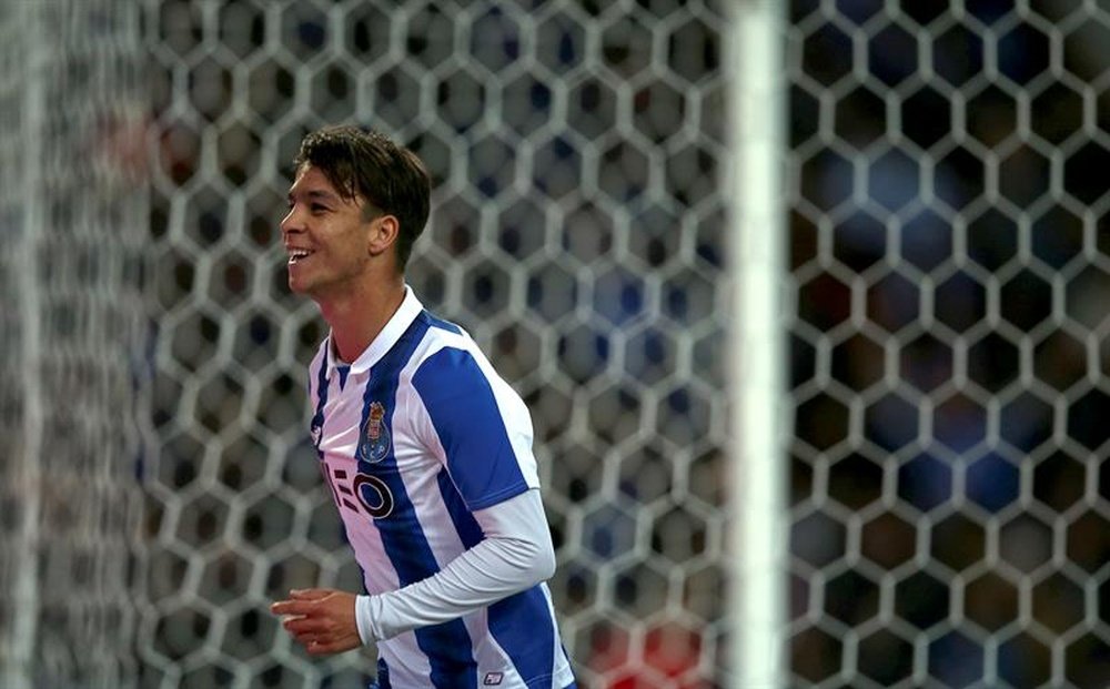 Torres abrió el marcador ante el Nacional. EFE