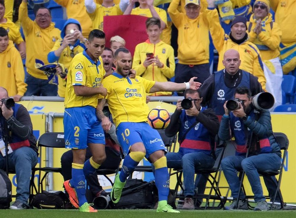 Jesé vuelve a Las Palmas. EFE