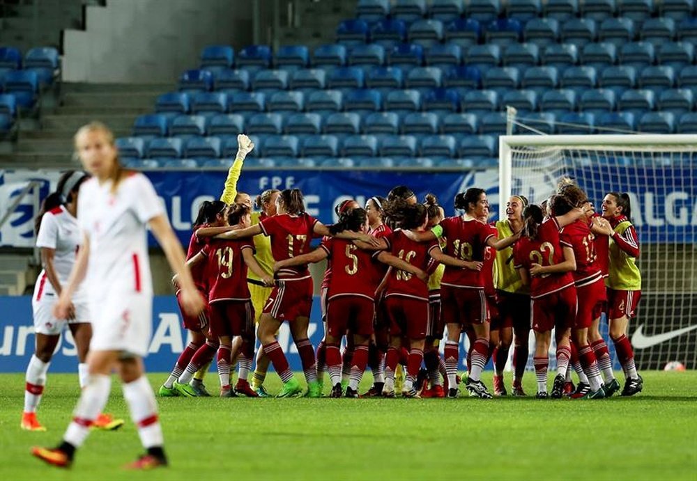 La Selección Española Femenina ganó la Copa del Algarve. EFE