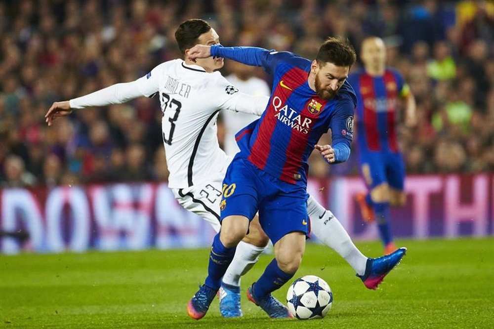 Domenech criticó a Messi por su partido ante el PSG. EFE