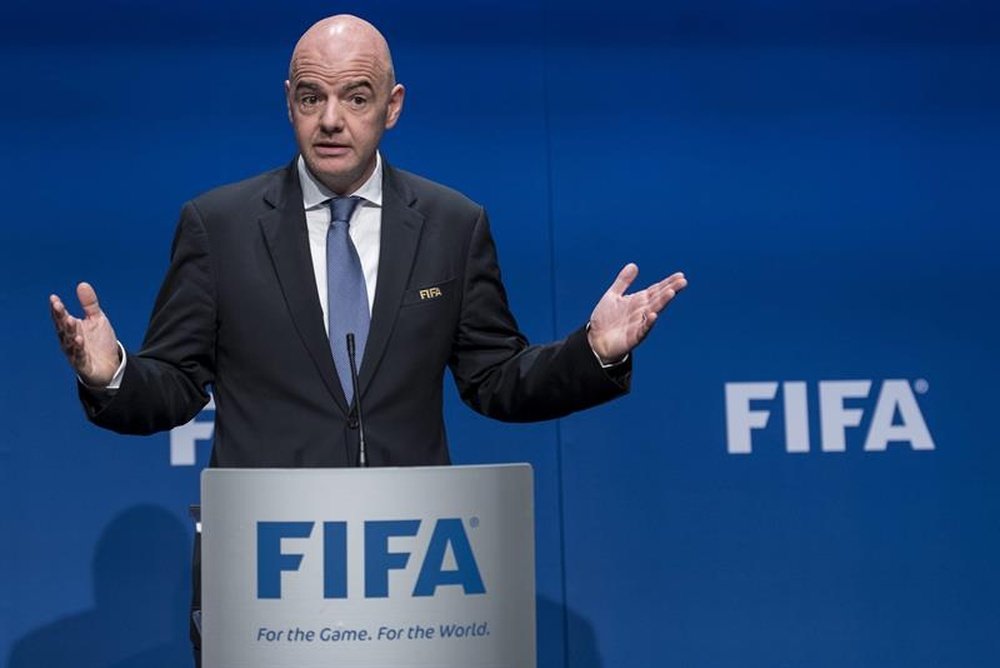 FIFA president, Gianni Infantino. EFE