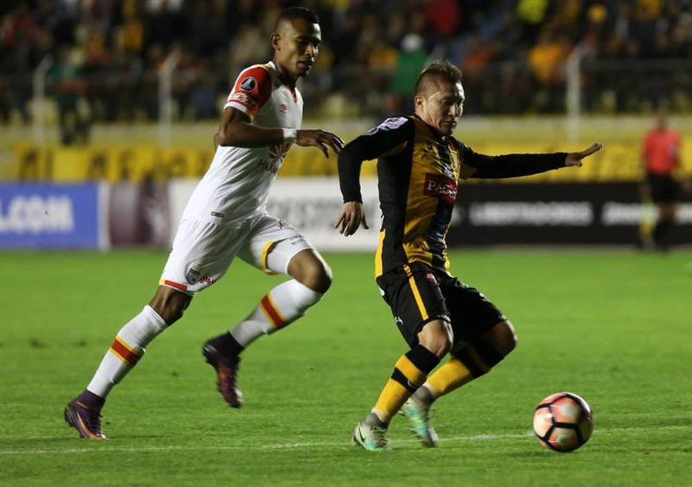 Chumacero marcou seis gols nesta edição da Libertadores. EFE