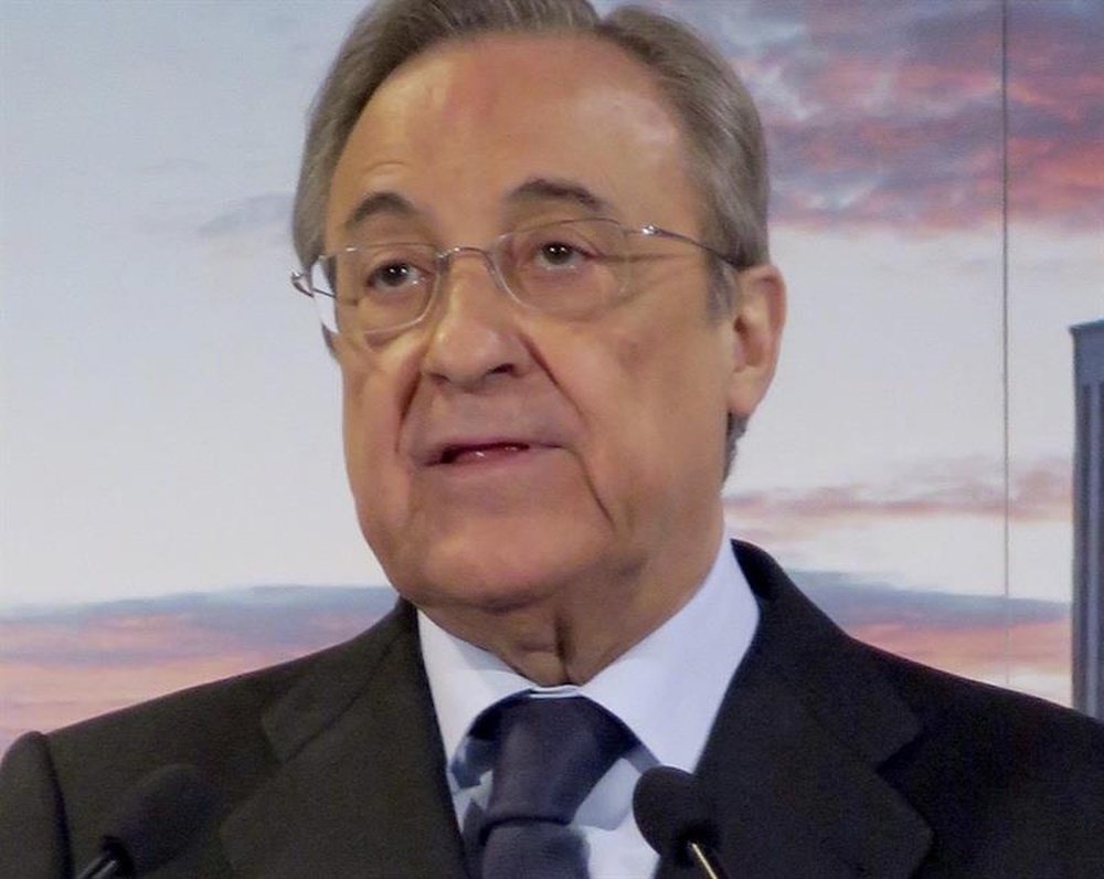 Le Président  du Real Madrid, Florentino Perez. EFE