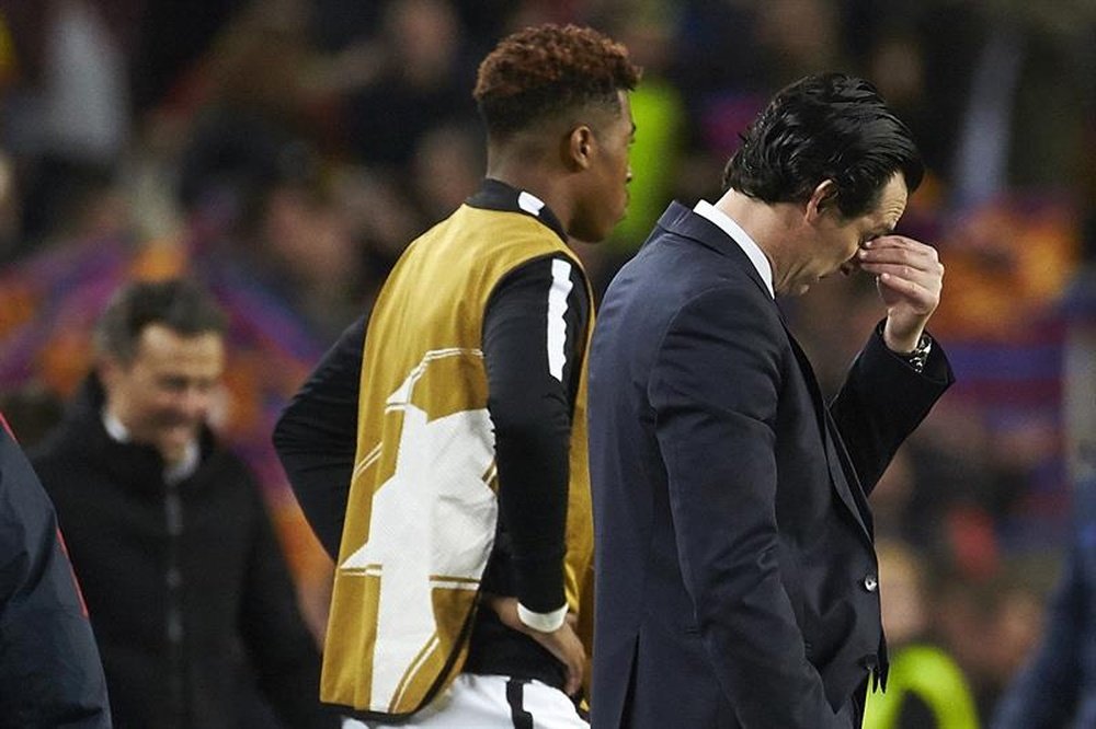 Emery puts Barcelona meltdown in PSG&#39;s past