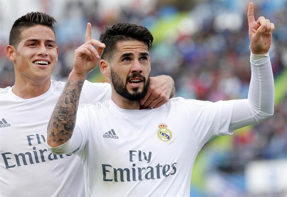 Isco tem contrato com os 'blancos' até 2018. EFE