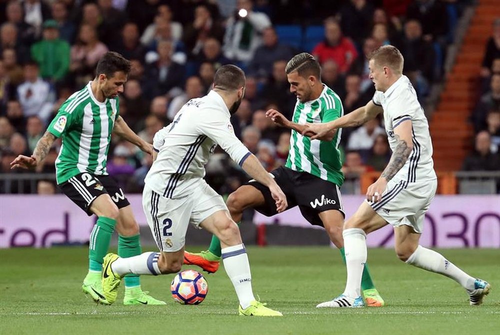 El Betis sólo ha ganado cinco partidos de 51 en el feudo blanco. EFE