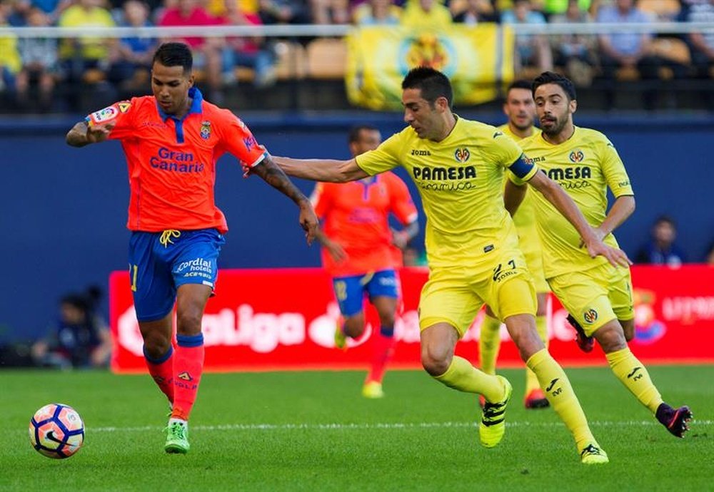 El Villarreal se juega en los 7 partidos de abril sus aspiraciones europeas. EFE