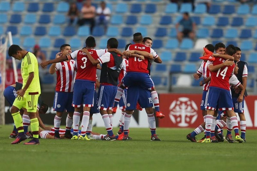 Paraguay goleó a Venezuela para certificar su clasificación. EFE