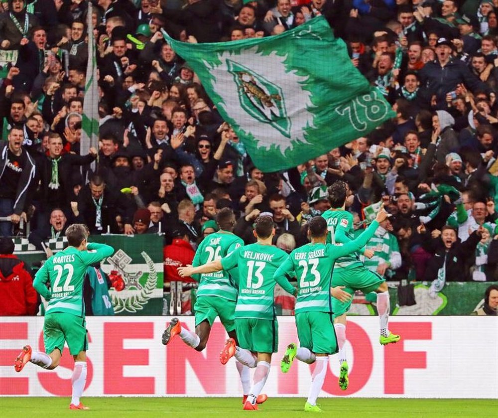 El Werder Bremen podría celebrar la renovación de Juzunovic en breve. EFE