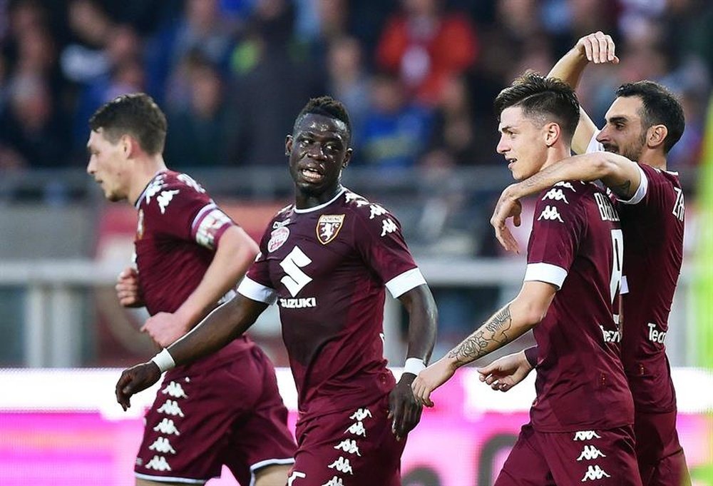 El Torino rescató un empate en la recta final del partido. EFE/EPA/Archivo
