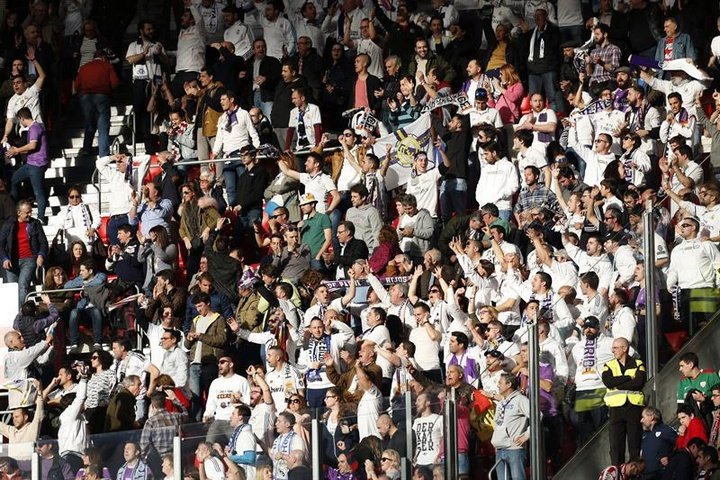 La Ertzaintza impidió acceder a San Mamés a ultras del Madrid