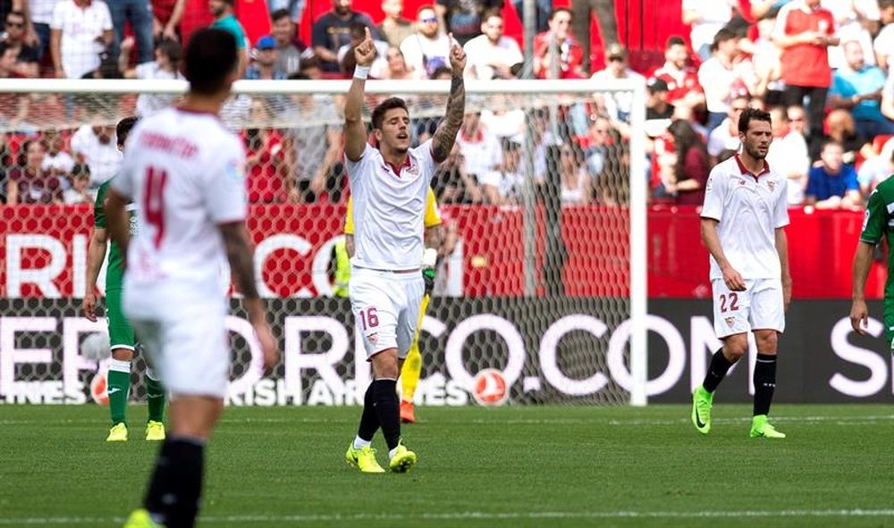 El Sevilla se ganará un merecido descanso. EFE