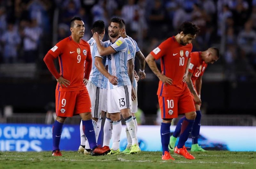 Chile niega haber tenido nada que ver con la sanción a Messi. EFE/Archivo