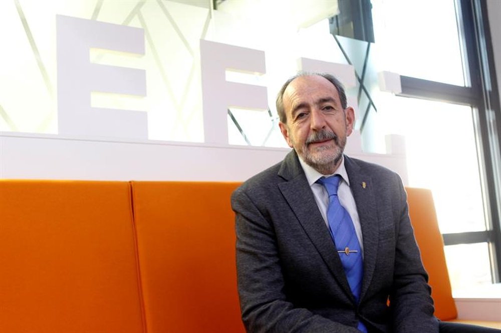 Paco Díez tendrá a Eduardo Jiménez como su secretario general. EFE/Archivo