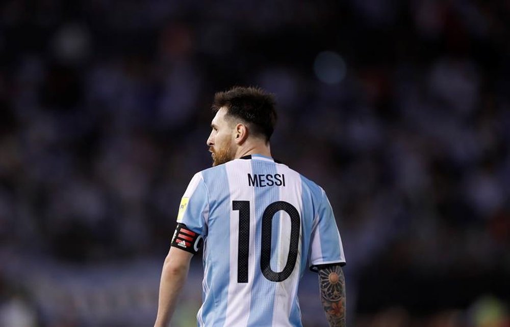 Messi será baja en La Paz. EFE