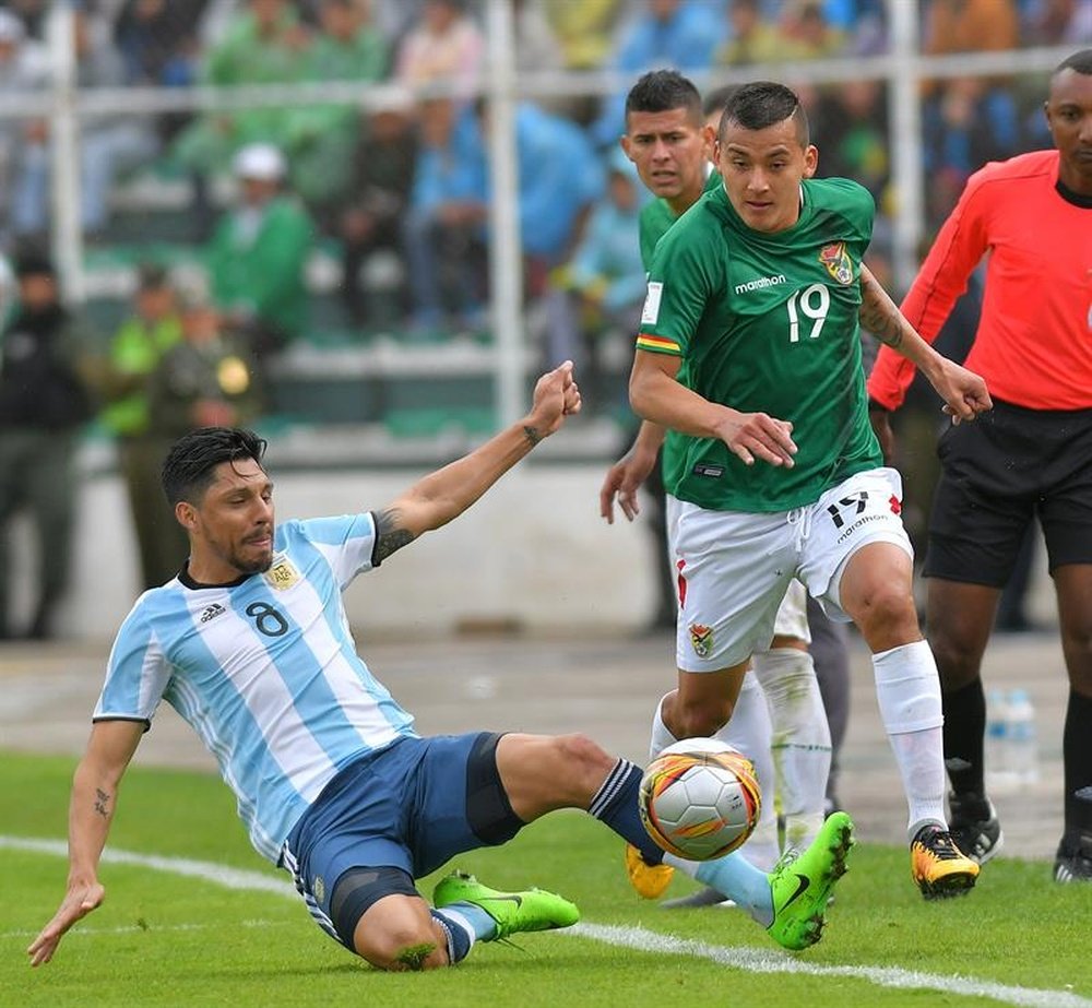 La Selección Argentina tuvo un duro camino de clasificación para Rusia 2018. EFE