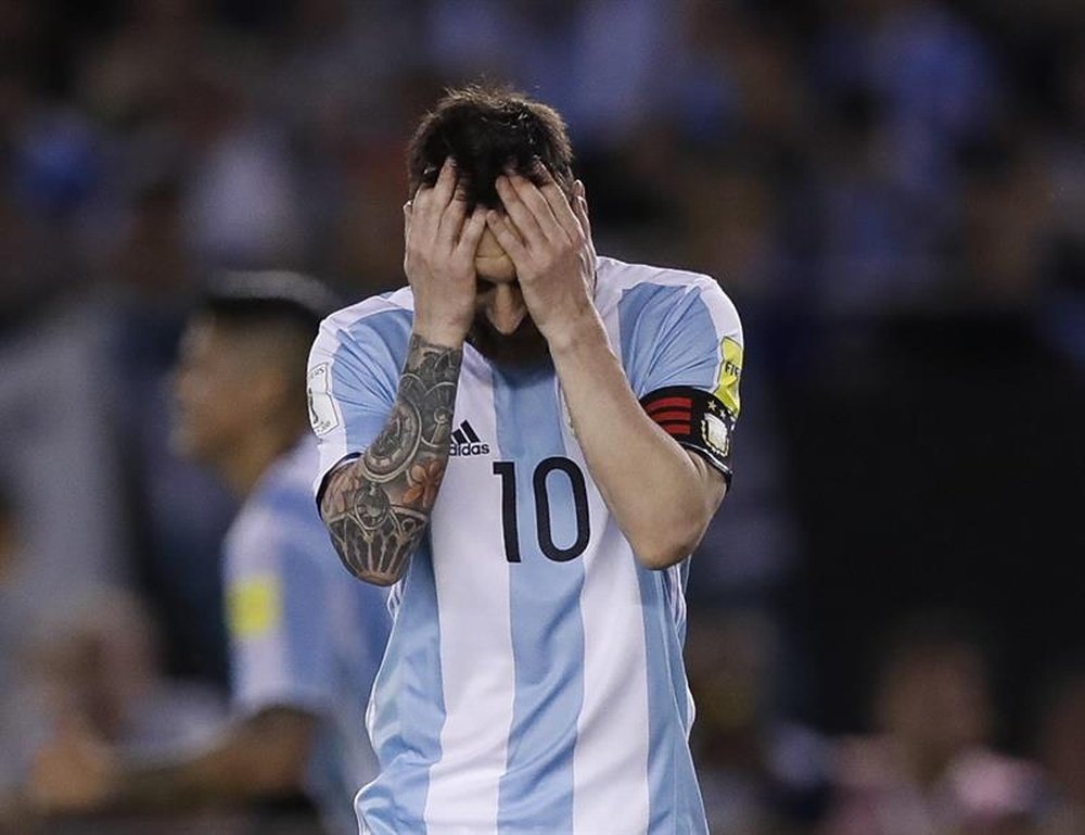 O argentino foi punido com quatro jogos. EFE