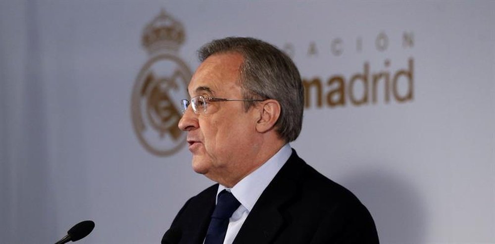 Real Madrid signed a multi-million deal with Telefonica. EFE/Archivo