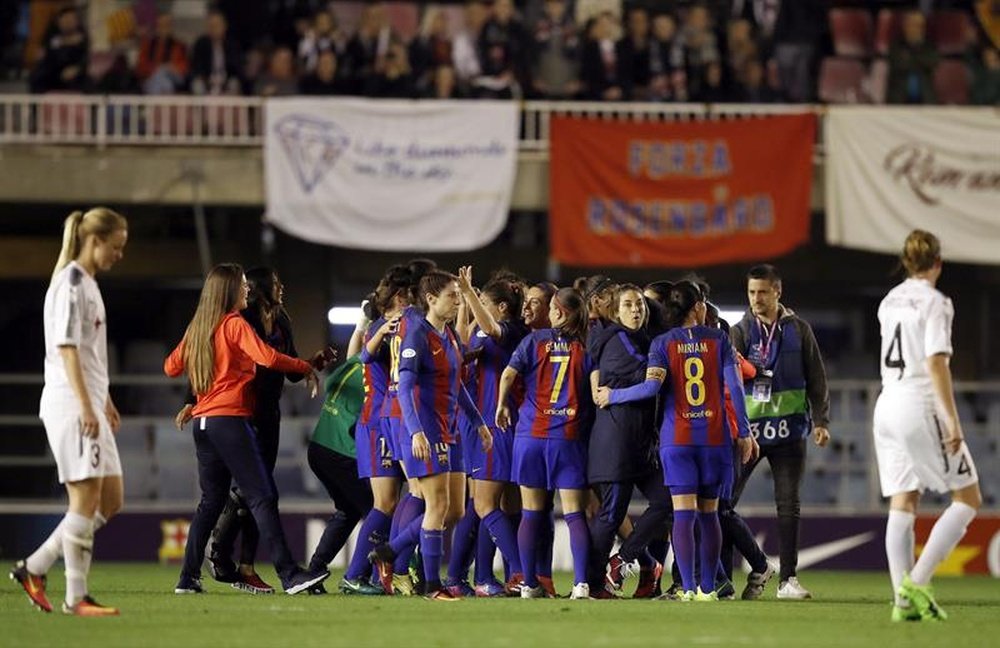 El Barcelona Femenino ha arrollado al Betis. EFE/Archivo