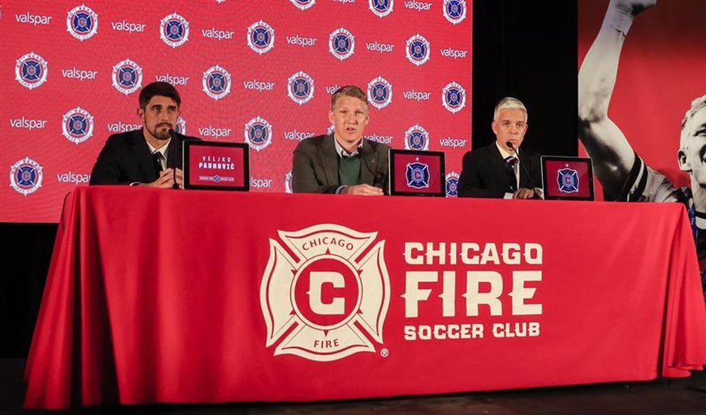 El centrocampista alemán refuerza al Chicago Fire. EFE