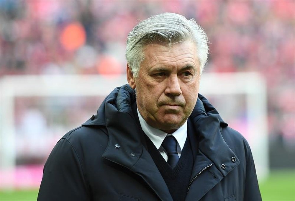 Carlo Ancelotti no teme un posible despido. EFE