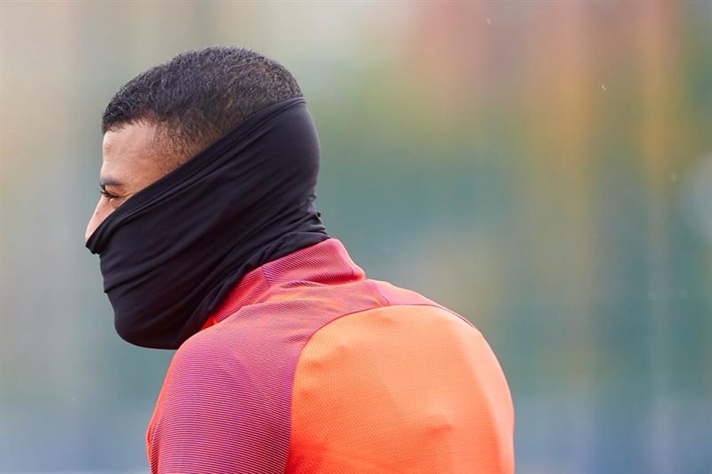 Rafinha returns to Barca training. EFE