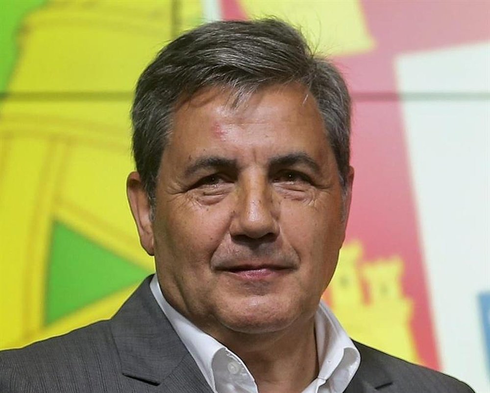 Presidente da Federação Portuguesa de Futebol, Fernando Gomes. EFE/Arquivo